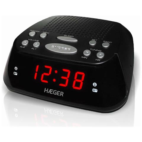 RA-06B. 005B sveglia Sveglia digitale Nero - Foto 1