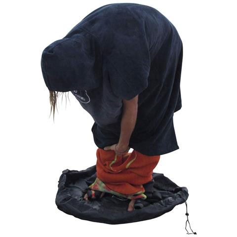 Borsa Portaoggetti Per Costumi Da Bagno Da Spiaggia In Tessuto Oxford  L - Foto 2