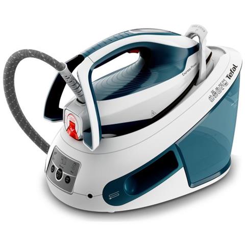 Tefal Express Power Sv8111 1,8 L Durilium Airglide Autoclean Soleplate Blu, Bianco - Foto 2