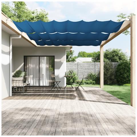 Paravento Verticale Blu 250x360 Cm In Tessuto Oxford - Foto 6