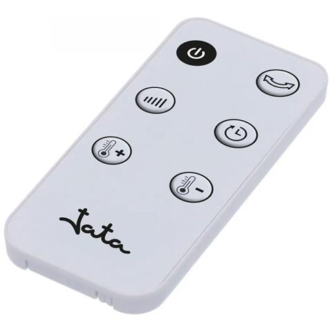 JCTC2102 Interno Nero, Bianco 2000 W Riscaldatore ambiente elettrico con ventilatore - Foto 5