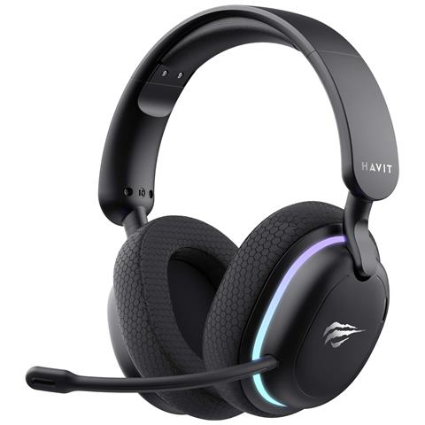 6939119040000 cuffia e auricolare Cuffie Con cavo e senza cavo A Padiglione Gaming USB tipo-C Bluetooth Nero - Foto 1