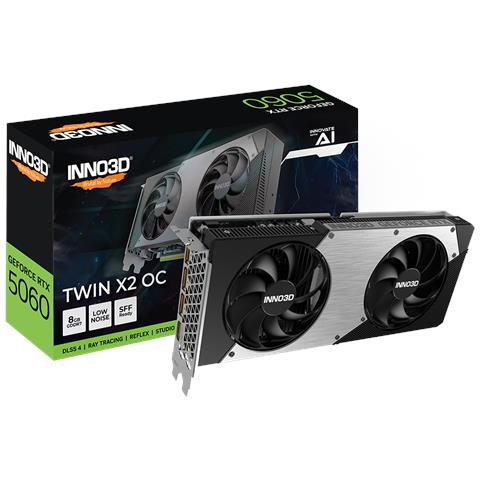 GeForce RTX 5060 Twin X2 OC NVIDIA 8 GB GDDR7 - Foto 2