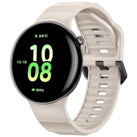Cinturino In Silicone Per Honor Watch Fit: Morbido, Confortevole E Resistente Allo Sporco White - Foto 1