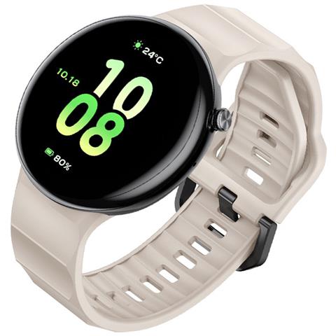 Cinturino In Silicone Per Honor Watch Fit: Morbido, Confortevole E Resistente Allo Sporco White - Foto 3