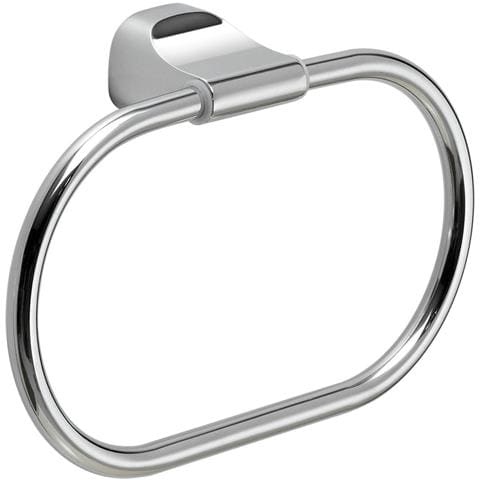 Portasalviette Ad Anello Da Muro In Acciaio Inox E Cromall St70 Serie Stelvio Cromato - Foto 1