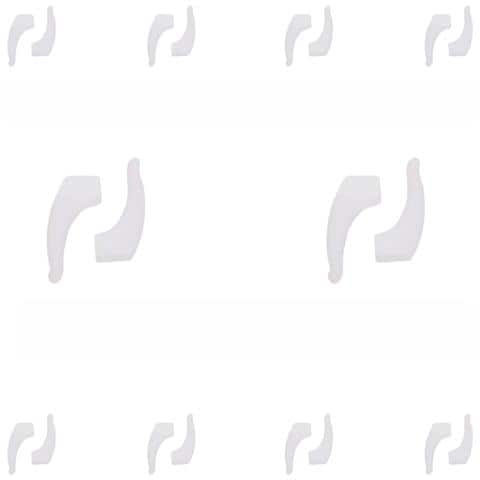 10 Paia Di Ganci Antiscivolo Per Occhiali - Tenuta Sicura Per Occhiali White - Foto 1