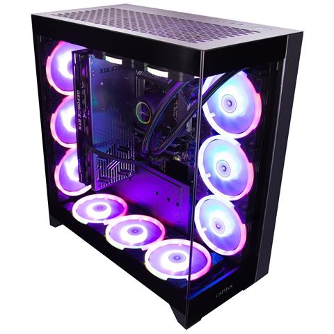 93459 PC /stazione di lavoro AMD Ryzen™ 9 9950X3D 64 GB DDR5-SDRAM 4 TB SSD NVIDIA GeForce RTX 5090 Windows 11 Home Nero - Foto 1