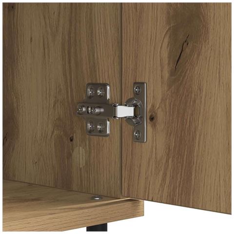 Credenza 2 pcs Rovere artigianale 40 x 35 x 70 cm - Foto 9