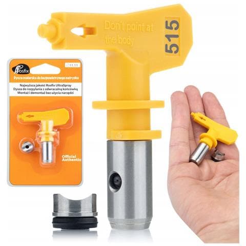Ugello Di Spruzzatura Ultra Spray 515 - Alta Qualità E Durata | Larghezza 25 Cm | Compatibile Con Graco, Titan, Wagner, Dedra, Powermat - Foto 1