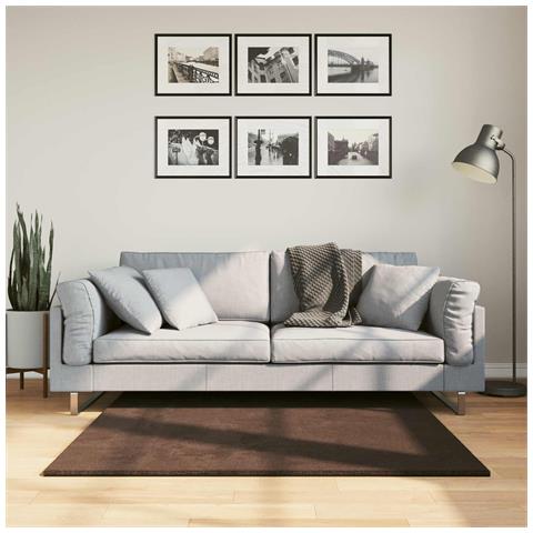 Tappeti per area Quadrato HUARTE Marrone 120 x 120 cm - Foto 2