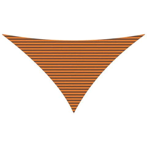 Vela da ombra solare Arancione e Marrone 7 x 5 x 5 m - Foto 1