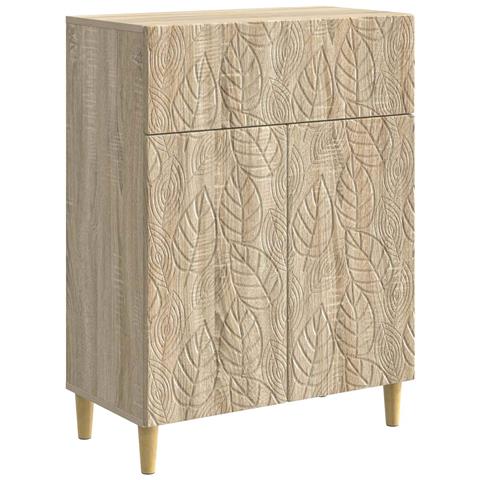 Credenza Rovere Sonoma 66 x 34,5 x 90 cm Legno ingegnerizzato - Foto 1