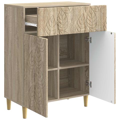 Credenza Rovere Sonoma 66 x 34,5 x 90 cm Legno ingegnerizzato - Foto 2