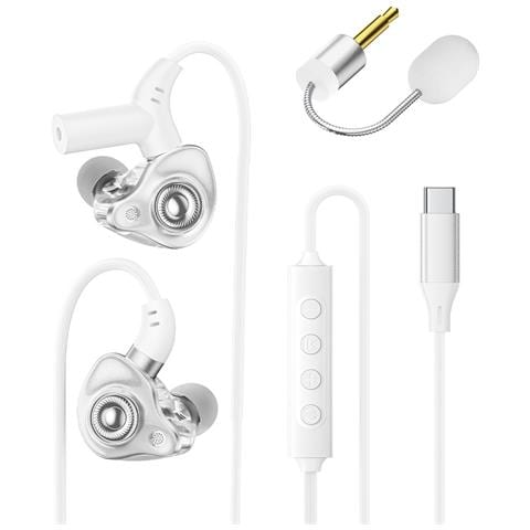 Auricolari Cablati - Bianco - Foto 4