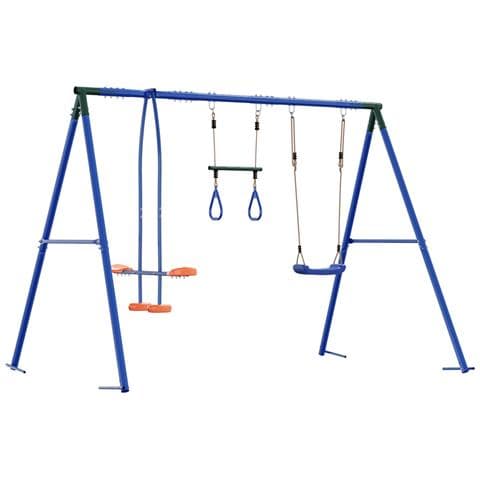 Set di Altalene per Esterni Multicolore 263 x 185 x 185 cm - Foto 1