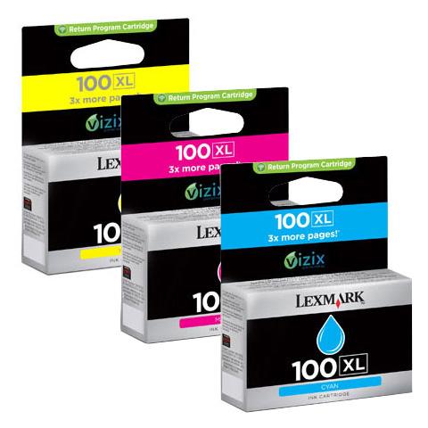 14N0850 Cartuccia Ink Originale Ciano / Magenta / Gialla per PRO905 / PRO805 Capacità 600x3 Pagine - Foto 2