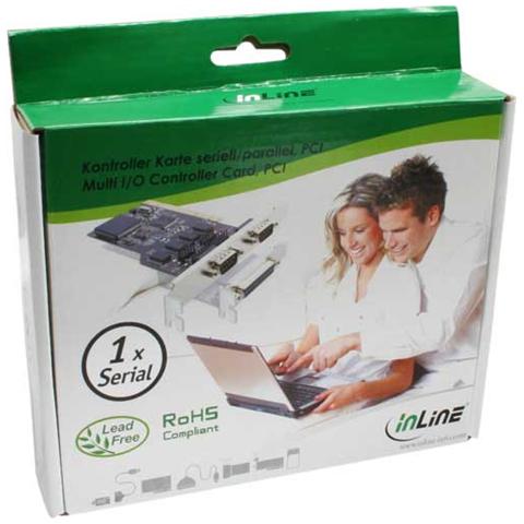 Scheda seriale aggiuntiva, i0-controller, 32-bit pci bus, 1x sud-d 9pin maschio, moschip mcs9865 - Foto 2