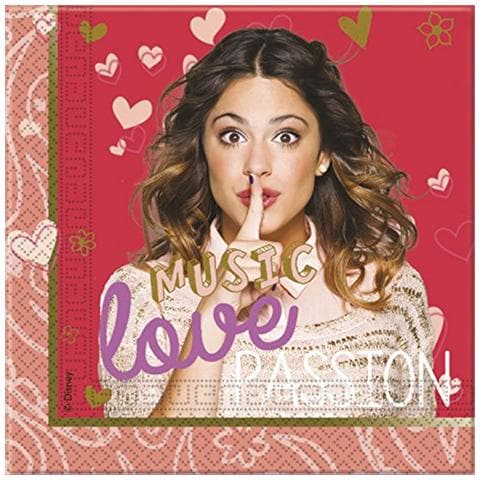 Violetta - Music Passion - 20 Tovaglioli Di Carta - Foto 1