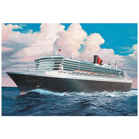 Kit 1:1200 Nave da Crociera Queen Mary 2 RE5808 - Foto 9