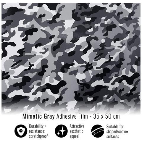 Foglio Pellicola Adesiva per Wrapping Mimetico Girgio, 35 x 50 cm - Foto 2