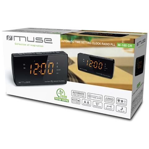 M-185 CR, Orologio, Digitale, FM, MW, LED, 3,05 cm (1.2") , Ambra - Foto 1