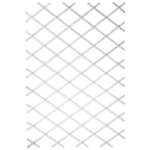Pergolato Da Giardino 50x150 Cm Pvc Bianco 6040701 - Foto 1