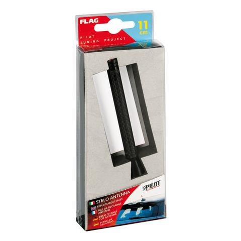 Stelo Antenna Flag 11cm Carbon Fiber - Foto 2