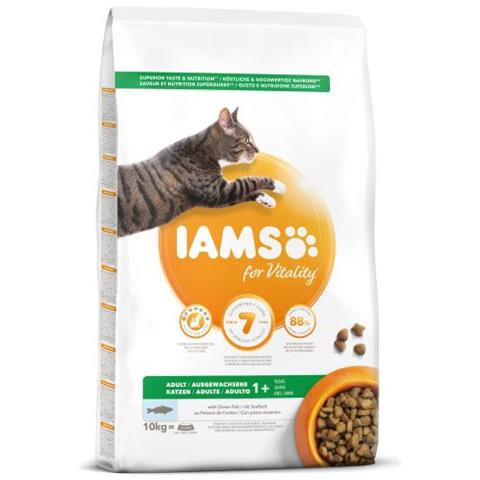 Gatto Adult Gusto Pesce Di Mare - Crocchette Da Mantenimento - Kg. 10 - Foto 2