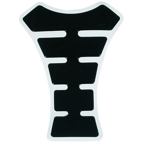 Adesivo Protezione Serbatoio Resina 3d Paraserbatoio Moto Touring Naked Nero - Foto 1