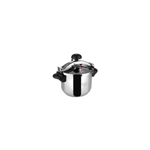 Pentola A Pressione Da 6 Litri, In Acciaio Inox Con Diametro 22 Cm Grigio - Foto 6