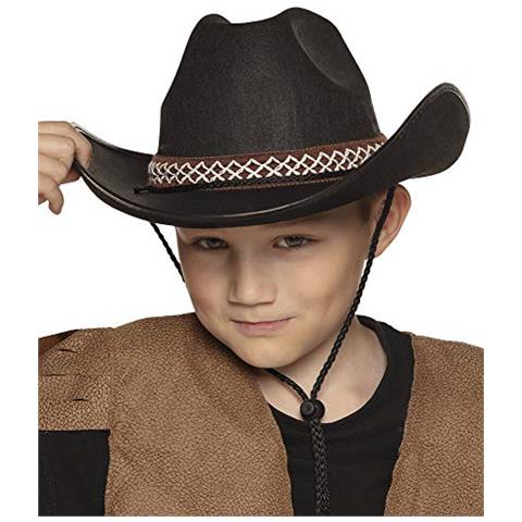 54369 - Cappello Da Cowboy, Per Bambini, Colore: Nero - Foto 2