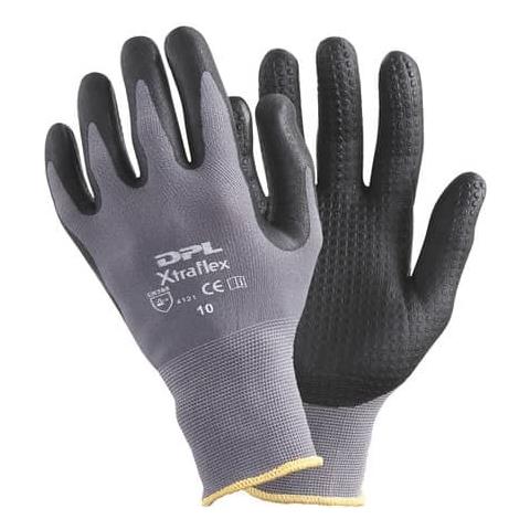 Guanto Riusabile In Maglia Nylon Spandex Senza Cuciture Nero Xl Nntd / xl - Foto 1