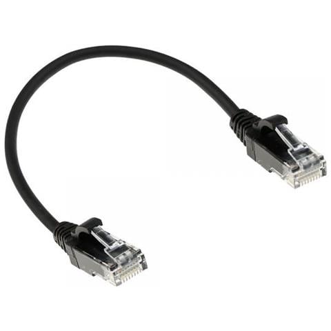 Dc9900 Cavo Di Rete Nero 0,5 M Cat6 U /utp (utp) - Foto 1