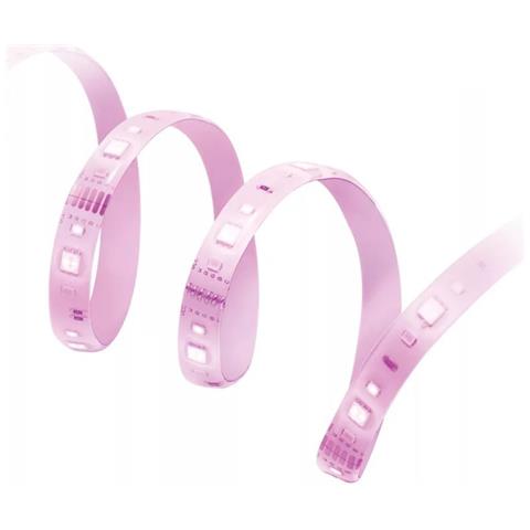 Striscia Led Wifi, Estensione, Luce Bianca O Colorata Dimmerabile, 1 M, 20w, Tecnologia Spacesense, Controllo Vocale - Foto 5