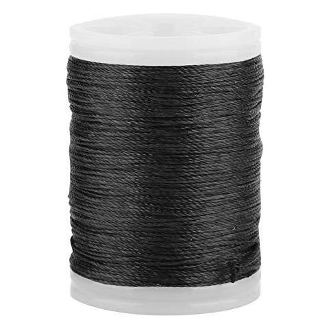120m Discussione Bow String Servire Nylon Serve Discussione Con Un Morbido Twist Multi-filamento Di Nylon Di Fine Servizio Per Legare Siti Peep Forza Di Rottura Di 34 Libbre (nero) - Foto 2