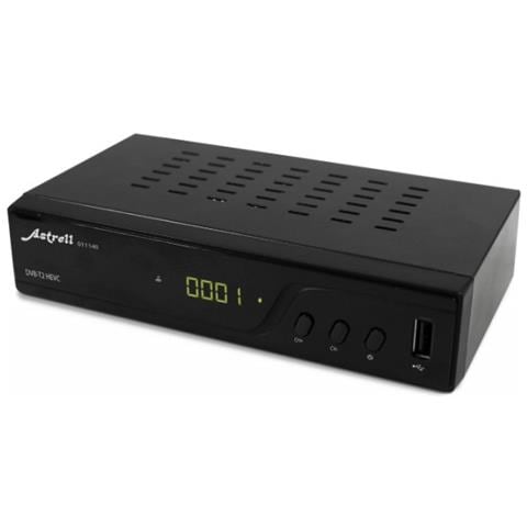 Decoder Digitale Terrestre DVB-T2 HEVC HD HDMI / USB 2.0 Colore Nero - Foto 1