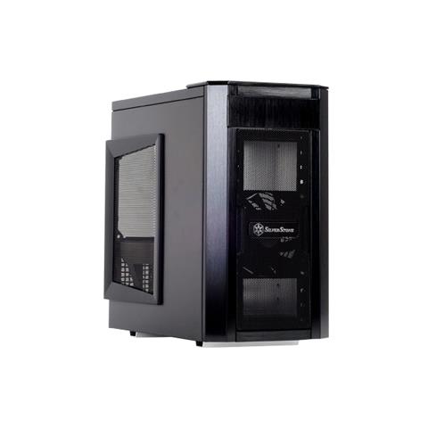 Case per computer SilverStone Sugo SST-SG03B - Mini-tower - Nero - 4 x Bay (s) - 1 x Fan (s) Installed - 3 x Fan (s) Supported - 1 x External 5.25" Bay (s) - 1 x External 3.5" Bay (s) - 2 x Internal 3.5" Bay (s) - 5 x Slot - 2 x USB (s) - 1 x FireWire - 1 x Audio Out - Foto 1