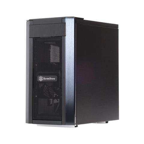 Case per computer SilverStone Sugo SST-SG03B - Mini-tower - Nero - 4 x Bay (s) - 1 x Fan (s) Installed - 3 x Fan (s) Supported - 1 x External 5.25" Bay (s) - 1 x External 3.5" Bay (s) - 2 x Internal 3.5" Bay (s) - 5 x Slot - 2 x USB (s) - 1 x FireWire - 1 x Audio Out - Foto 5