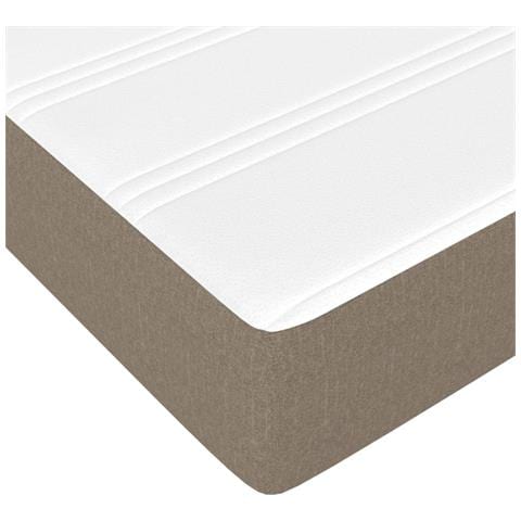 Materasso A Molle Insacchettate Grigio Tortora 100x200x20 Cm - Foto 2