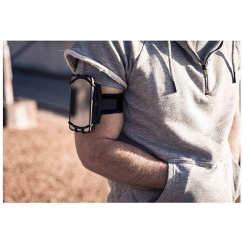 Custodia Da Braccio Originale Armband Arm Tornique Asphalt L Black Per Smartphone - Foto 4