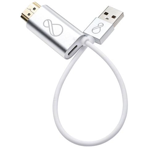 O-HDMI-TO-USBC-2 adattatore grafico USB 3840 x 2160 Pixel Bianco - Foto 1