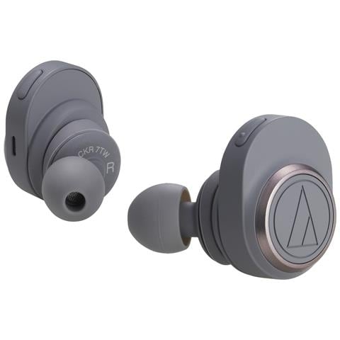 ATH-CKR7TW Auricolare Wireless In-ear Musica e Chiamate Micro-USB Bluetooth Grigio - Foto 1