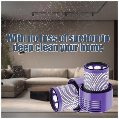 Dopo Il Filtro Per L'aspirapolvere Dyson V10/sv12, Confezione Da 2 - Foto 13
