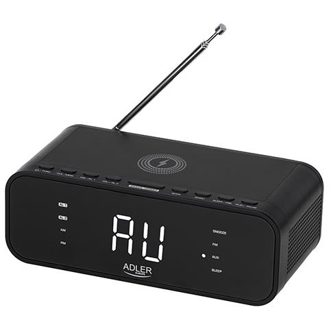 Radiosveglia Con Caricabatterie Wireless E Fm - Foto 1
