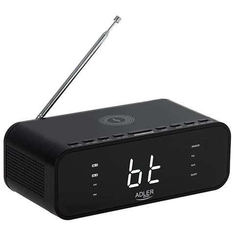Radiosveglia Con Caricabatterie Wireless E Fm - Foto 2