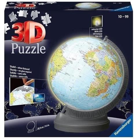 Puzzle Ravensburger 11549 3d Mappamondo Luminoso - Foto 2