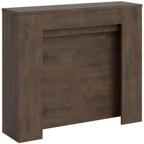 Consolle Allungabile 90x25/211 Cm Kiba - Noce - Foto 2