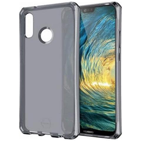 Cover Per Huawei P20 Lite Spectrum Semirigida, Nero Transparente - Foto 1
