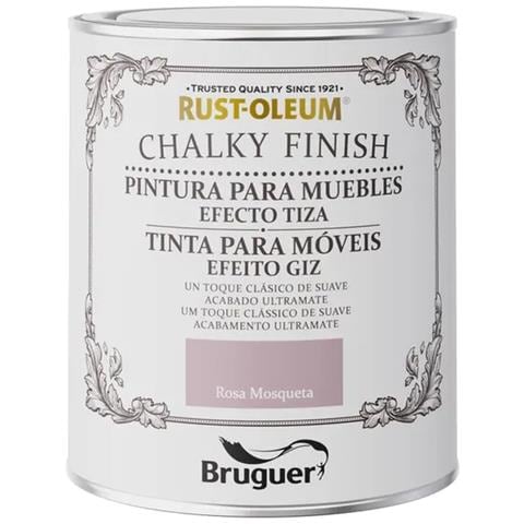 Pittura Rust-oleum Chalky Finish 5733892 Mobili 750 Ml Rosa Mosqueta - Foto 1